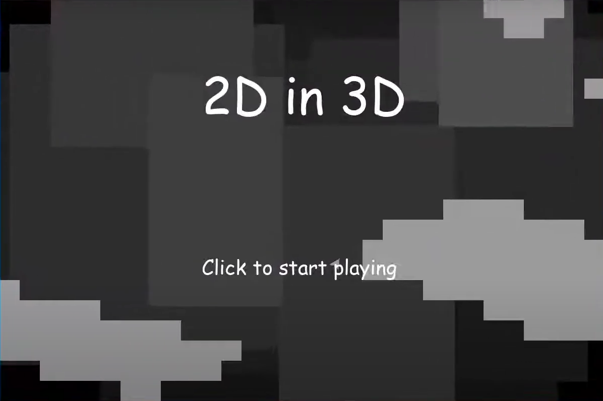 2D-in-3D Game